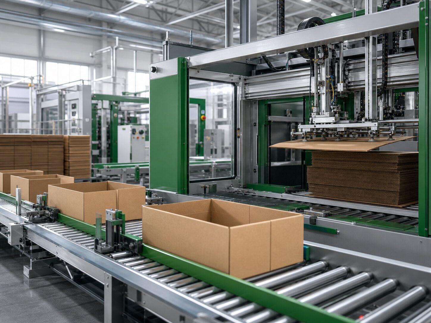 Machines for corrugated fruit and vegetable boxes - 1